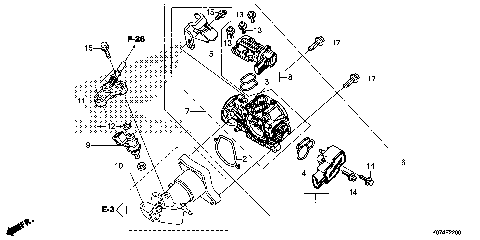 THROTTLE BODY@FUEL