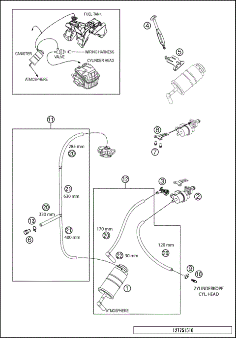 EVAPORATIVE CANISTER