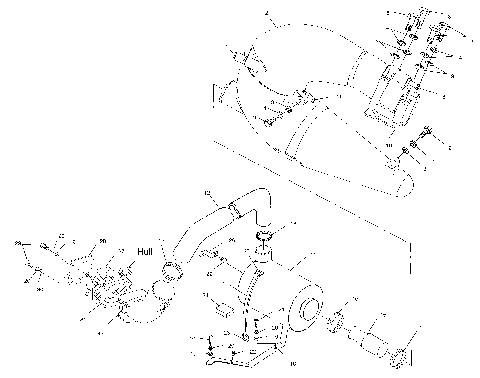 EXHAUST SYSTEM - W014699D (4964816481B004)