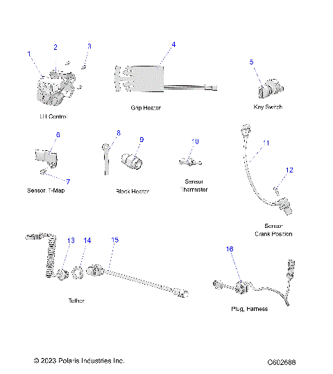 ELECTRICAL, SWITCHES, SENSORS and COMPONENTS 1 - S26TDE9FS (C602688)