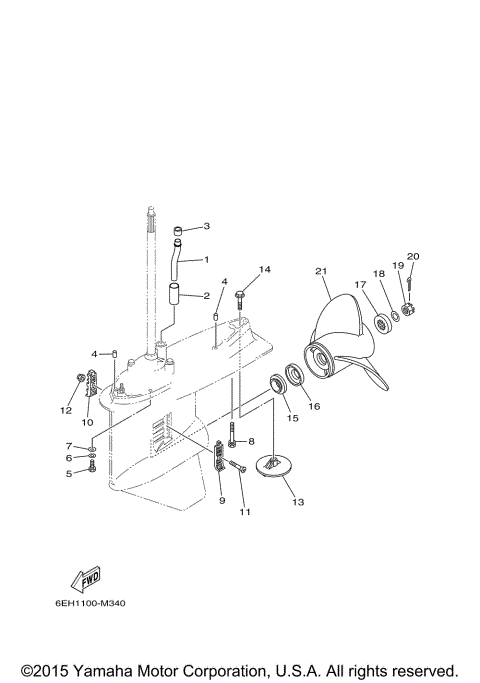 LOWER CASING DRIVE 2