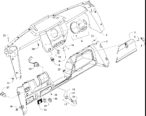 DASH ASSEMBLY [303472]