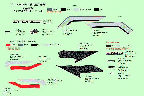 DECAL KITS (LAVA ORANGE)