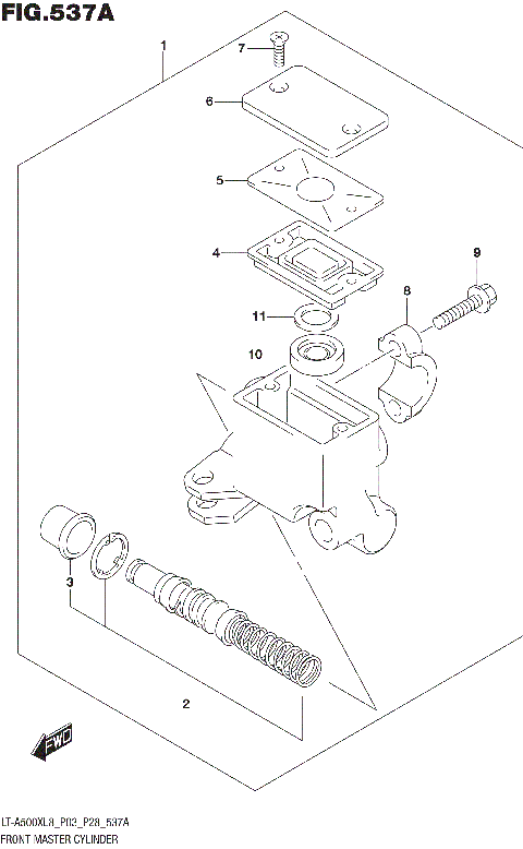 FRONT MASTER CYLINDER