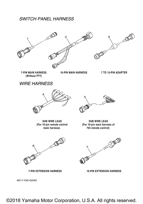 WIRE HARNESS CONVENTIONAL
