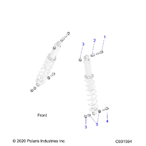SUSPENSION, IFS SHOCK MOUNTING - S21EEF6PSL/PEL (C601594)