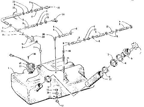 GAS TANK ASSEMBLY [73003]