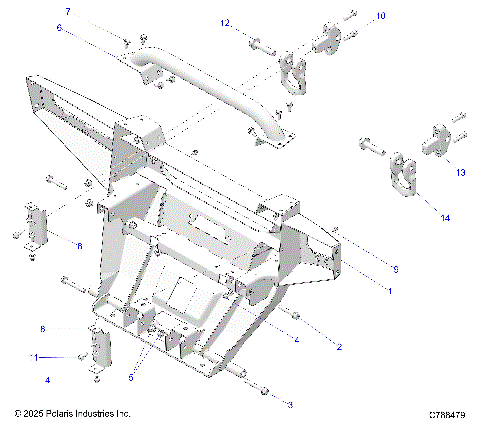 BODY, FRONT BUMPER - R26X6N1RBB (C788479)