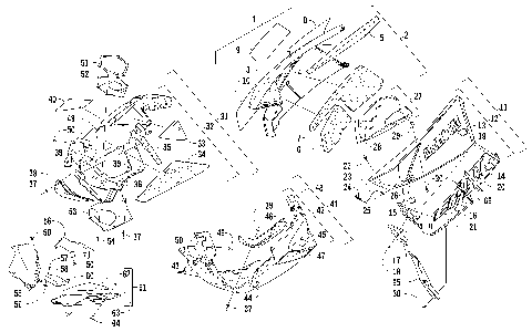 SKID PLATE AND SIDE PANEL ASSEMBLY [99660]