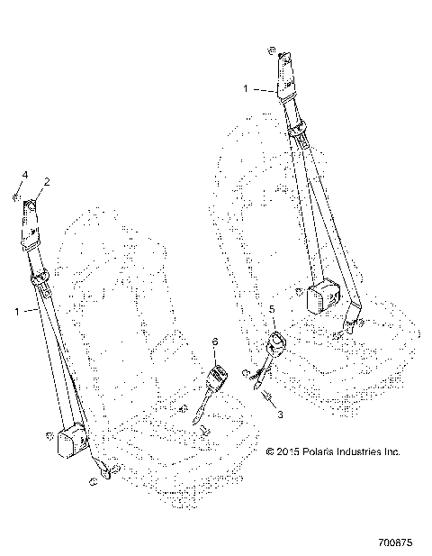 BODY, SEAT BELT MOUNTING - R16RGE99A7/AE/AV (700284)