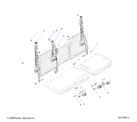BODY, SEAT BELT MOUNTING
