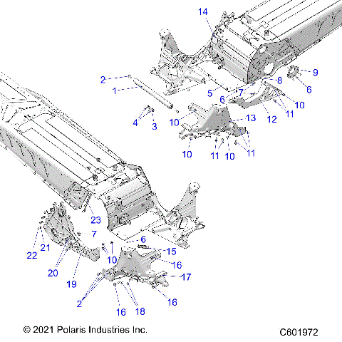 CHASSIS, BULKHEAD ASM. - S24TGG8RS (C601972)