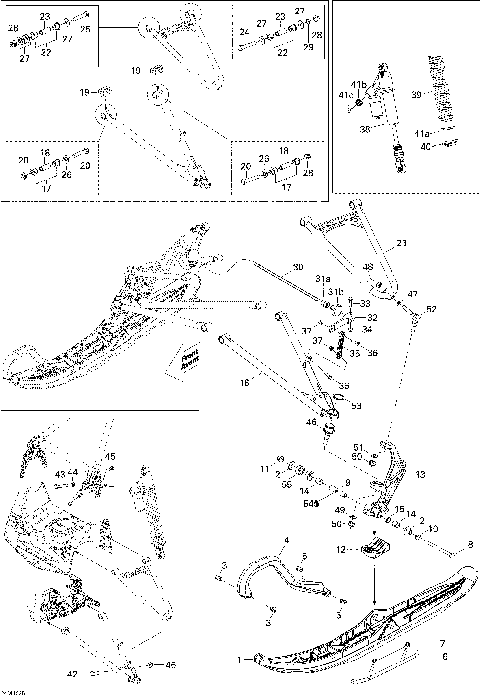 07- Front Suspension And Ski