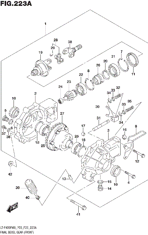 FINAL BEVEL GEAR (FRONT)