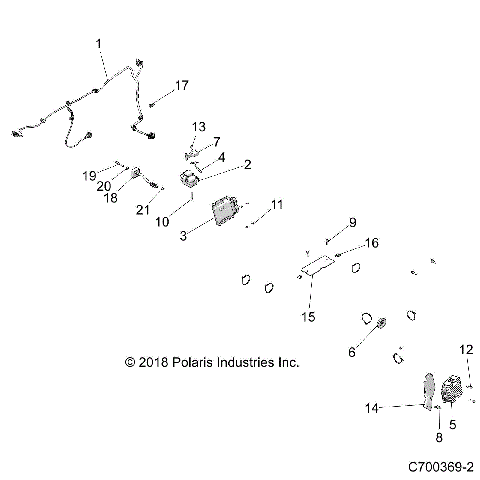 ELECTRICAL, ECM, COIL, REGULATOR - Z19VDE99FK/S99CK/FK (C700369-2)