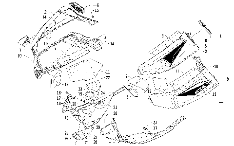 SKID PLATE AND SIDE PANEL ASSEMBLY [98200]