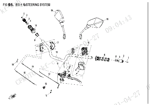 STEERING SYSTEM (NON HAND GUARD)