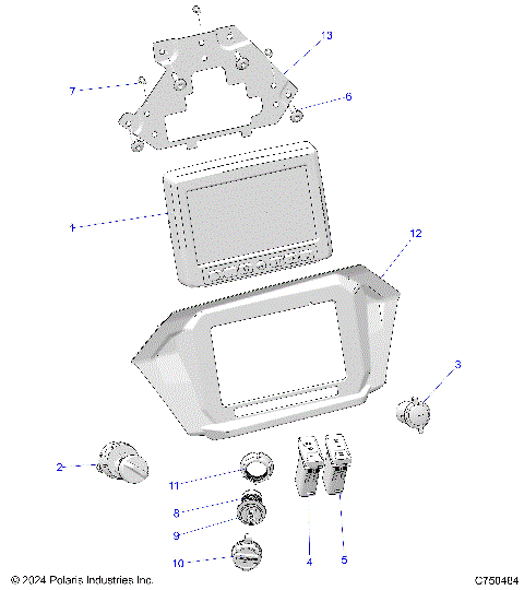 ELECTRICAL, DASH INSTRUMENTS AND CONTROLS - Z25NMB99A4/B4 (C750484)