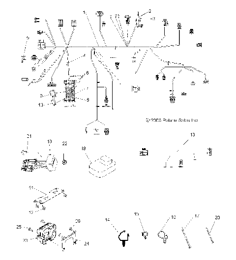 ELECTRICAL, WIRE HARNESS - R09VH76FX (49RGRHARNESS09RZRI)