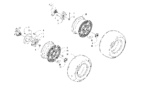 WHEEL AND TIRE ASSEMBLY [301642]