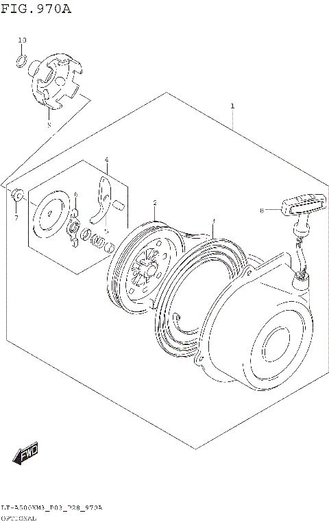 OPTIONAL (RECOIL STARTER)