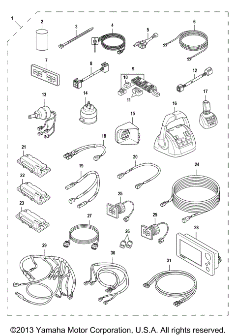 MAIN STATION KIT (TRIPLE)