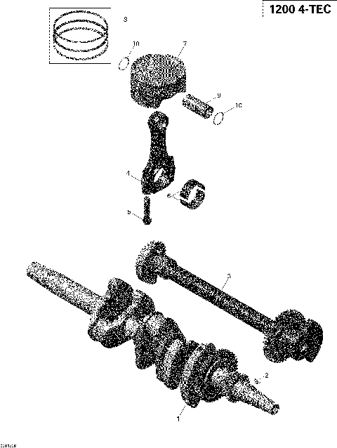01- Crankshaft, Pistons And Balance Shaft _02R1526