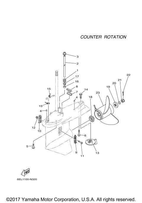 LOWER CASING DRIVE 4
