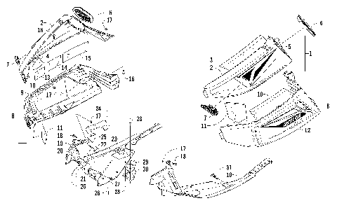 SKID PLATE AND SIDE PANEL ASSEMBLY [97783]