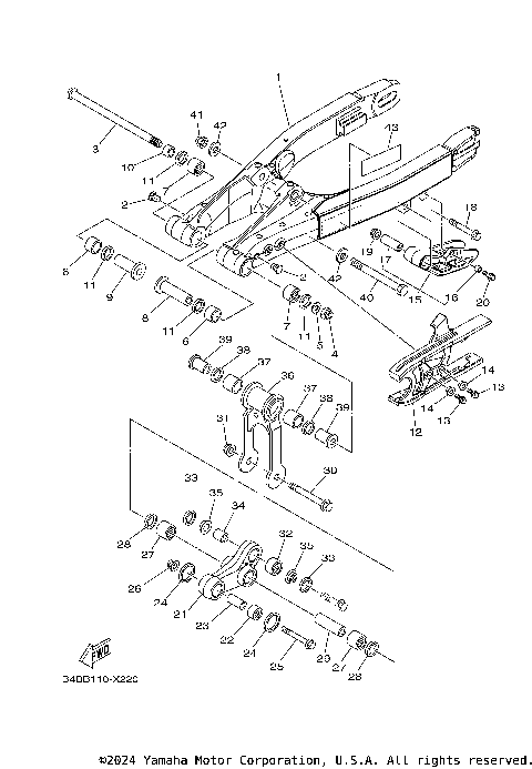 2025 Yamaha Motorcycles Parts-Finder Diagrams | Team