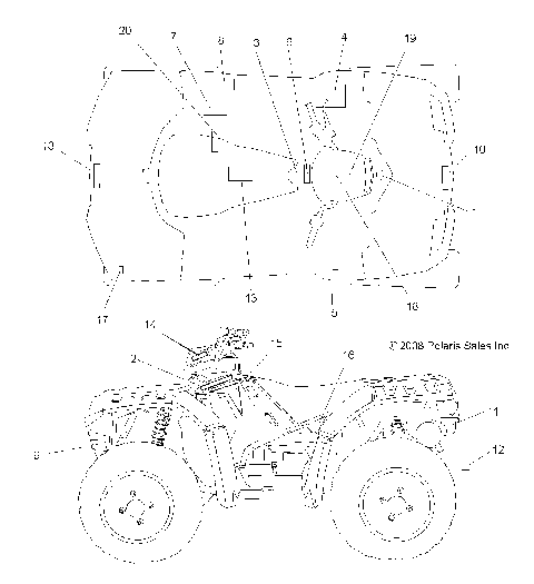 BODY, DECALS - A09ZX55AC/AL/AQ/AS/AX (49ATVDECAL09SPEPS850)