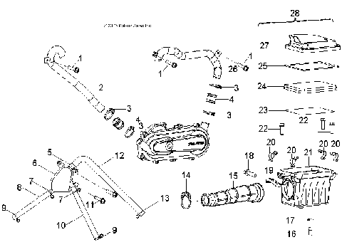 AIR CLEANER - A07FA09AA/AB (49ATVAIRBOX07OTLW90)