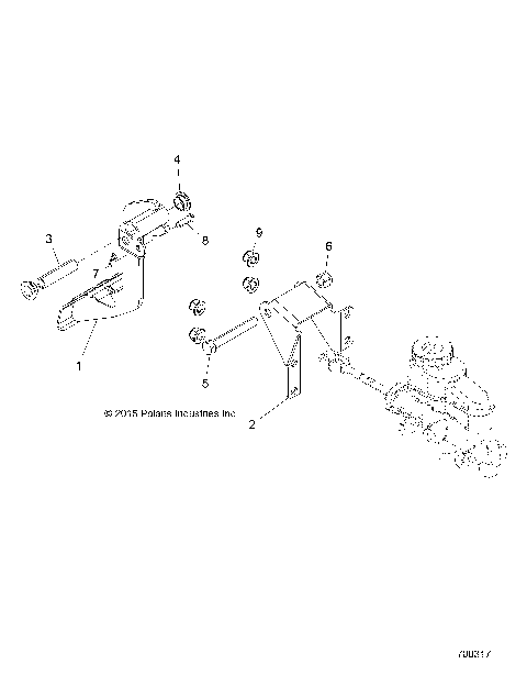 BRAKES, PEDAL AND MASTER CYLINDER - R16RNA57A1/A9/A4/E57AH (700317)