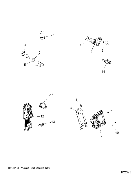 ELECTRICAL, SWITCHES, SENSORS and ECL - A20S6E57F1/FL (102073)