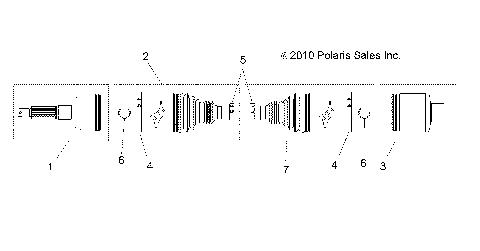 DRIVE TRAIN, MID DRIVE SHAFT - R15RAA76AA/AJ (49RGRSHAFTDRVMID116X6)