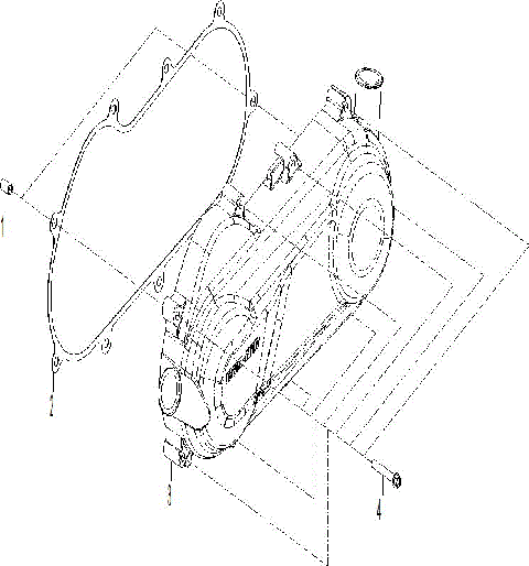 02- Engine - Crankcase Cover LH