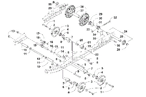 IDLER WHEEL ASSEMBLY [102832]