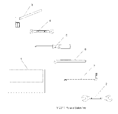TOOLS, TOOL KIT - A13EA32FA (49ATVTOOL12BOSSI)