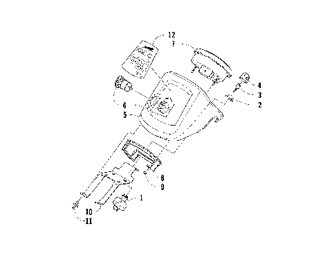 INSTRUMENT POD ASSEMBLY [96225]
