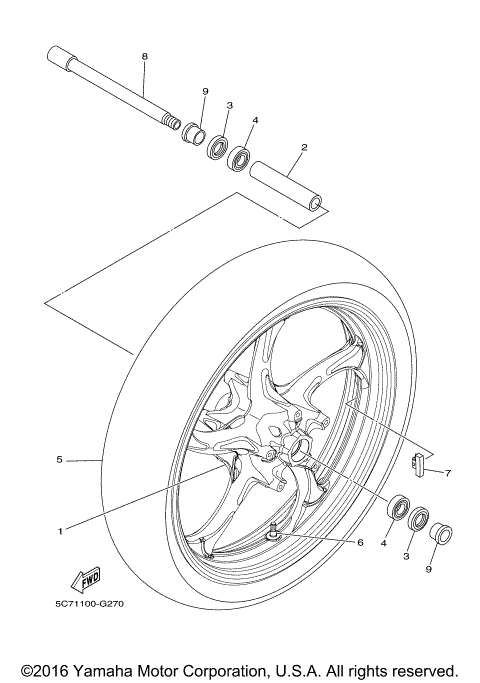 FRONT WHEEL