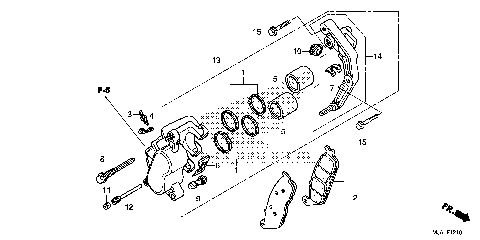 FRONT BRAKE CALIPER (1)