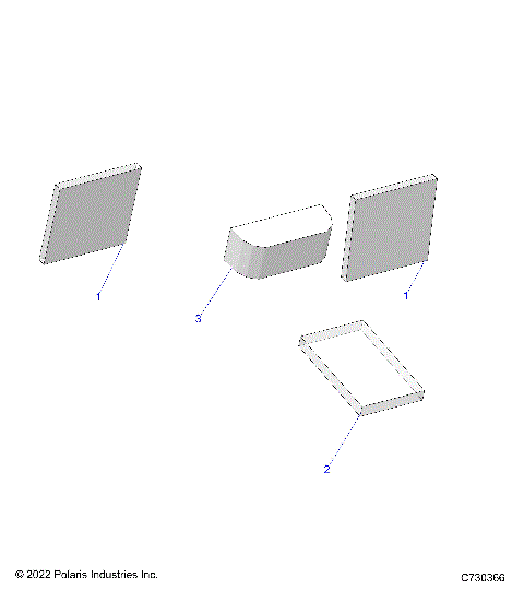BODY, FOAM - R24E3GC4FD/SC4CD/SC4FD (C730366)