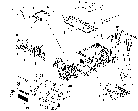 CHASSIS/BODY - A10RF50AB (4970927092A04)