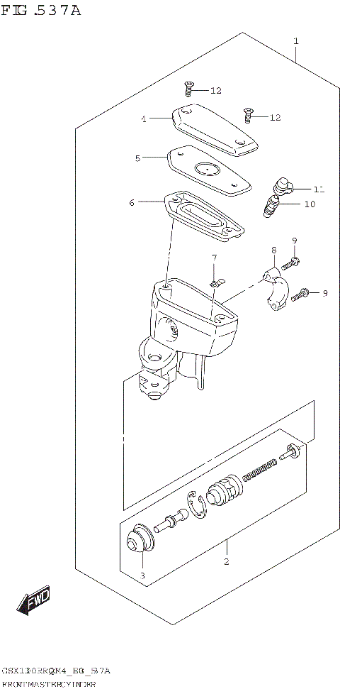 FRONT MASTER CYLINDER