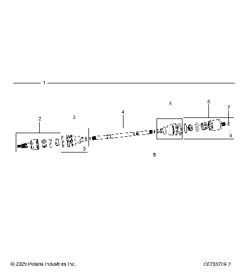 DRIVE TRAIN, FRONT HALF SHAFT