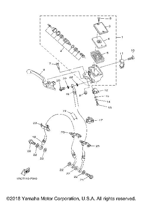 FRONT MASTER CYLINDER