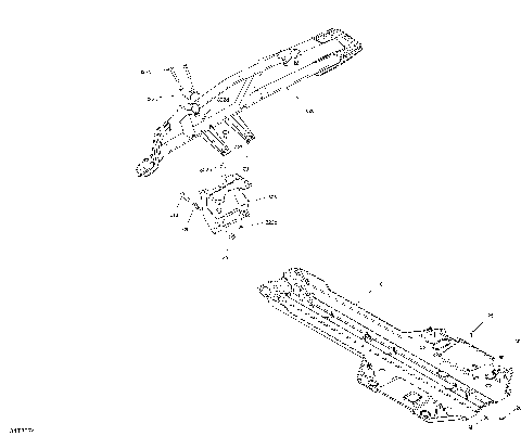 09- Body - Front Bumber And Skid Plate - Granite Grey