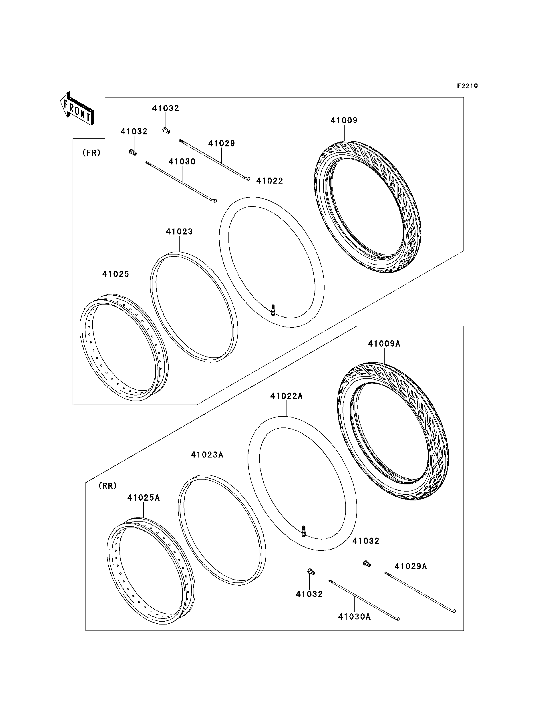 2012 Kawasaki EDGE R Tires(RCF) Motorcycles Parts Finder
