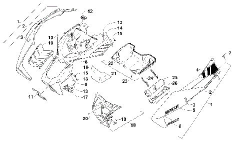 HOOD AND AIR INTAKE ASSEMBLY [101055]