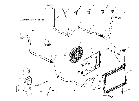 COOLING SYSTEM - A11RB42AA/A11RD50AA/AB/A11RF50AA (4987918791A10)